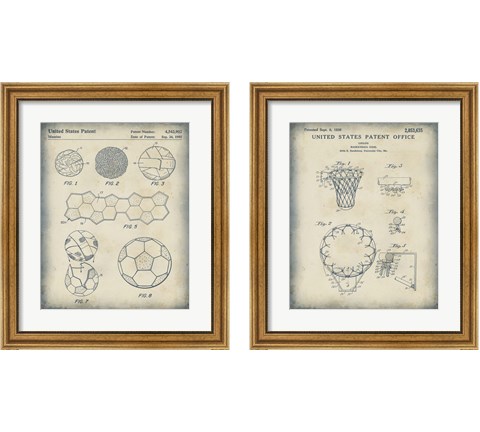 Patented Sport 2 Piece Framed Art Print Set by Studio W