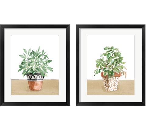 Herb Garden 2 Piece Framed Art Print Set by Beth Grove