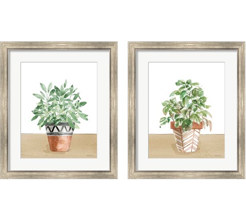 Herb Garden 2 Piece Framed Art Print Set by Beth Grove