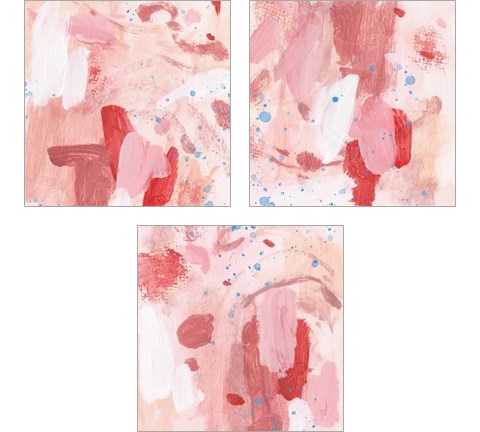 Pink Sky 3 Piece Art Print Set by Melissa Wang