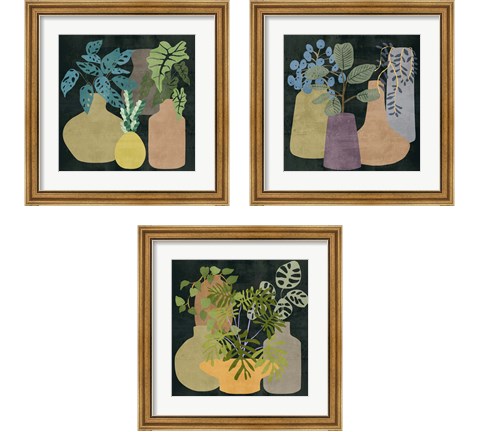 Decorative Vases 3 Piece Framed Art Print Set by Melissa Wang