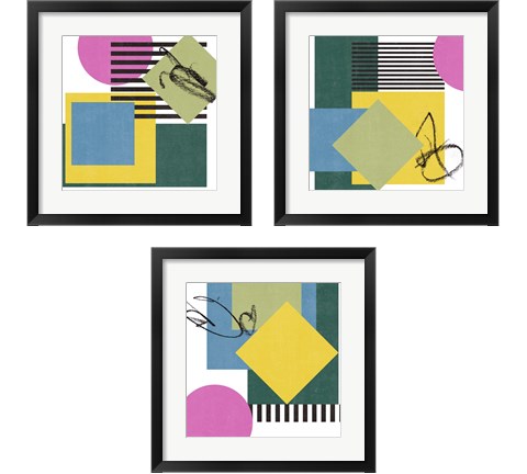 Pianist 3 Piece Framed Art Print Set by Melissa Wang