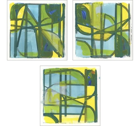 Summer 3 Piece Art Print Set by Cartissi