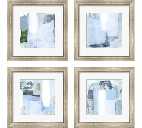 Oceanic Shimmer 4 Piece Framed Art Print Set by Grace Popp