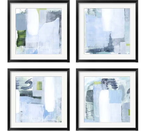 Oceanic Shimmer 4 Piece Framed Art Print Set by Grace Popp