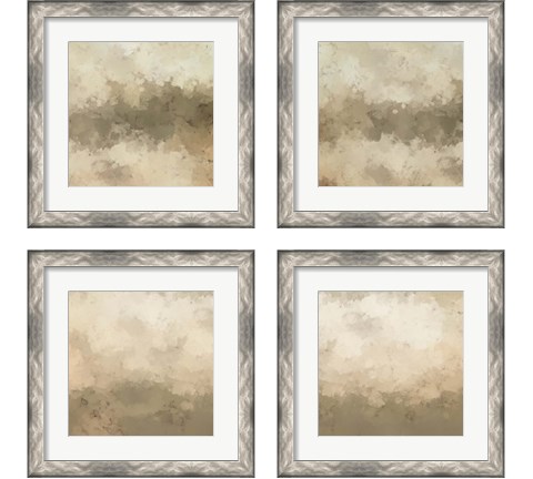 Freeform 4 Piece Framed Art Print Set by Alonzo Saunders