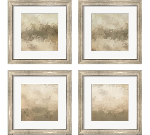 Freeform 4 Piece Framed Art Print Set by Alonzo Saunders