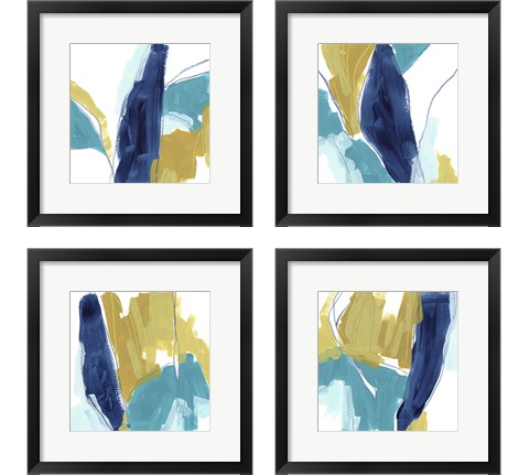 Bottleneck 4 Piece Framed Art Print Set by June Erica Vess