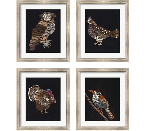 Forest Dweller 4 Piece Framed Art Print Set by Regina Moore