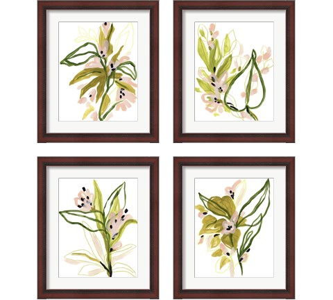 Tropical Cadenza 4 Piece Framed Art Print Set by June Erica Vess