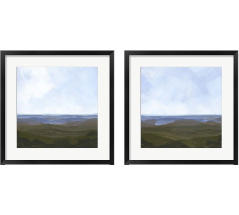 Skyline Drive 2 Piece Framed Art Print Set by Jacob Green