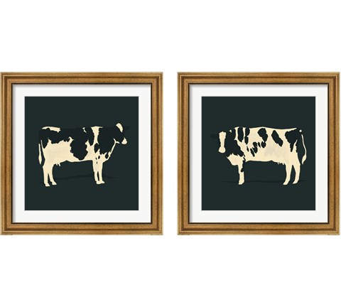 Refined Holstein 2 Piece Framed Art Print Set by Jacob Green