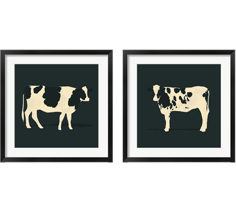 Refined Holstein 2 Piece Framed Art Print Set by Jacob Green