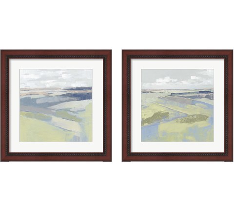 Pastel Prairie 2 Piece Framed Art Print Set by Jennifer Parker