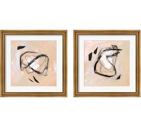 Broken Glass  2 Piece Framed Art Print Set by Jennifer Parker