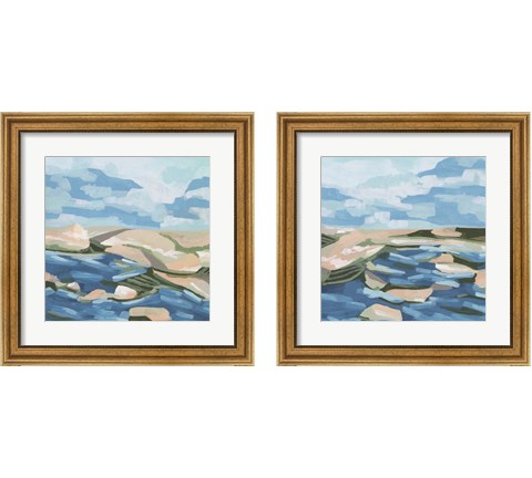 Sand Hills 2 Piece Framed Art Print Set by June Erica Vess