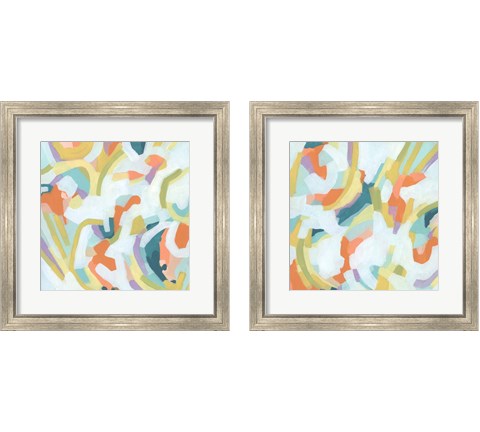 Sugar Sweep 2 Piece Framed Art Print Set by June Erica Vess