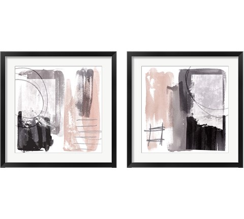 Coexistence 2 Piece Framed Art Print Set by Melissa Wang