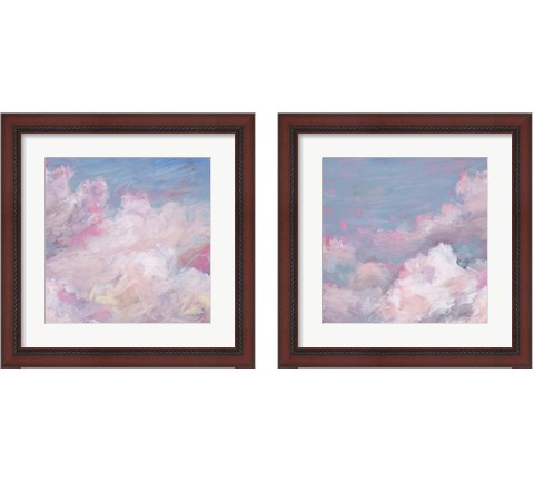 Daydream Pink 2 Piece Framed Art Print Set by Lisa Audit