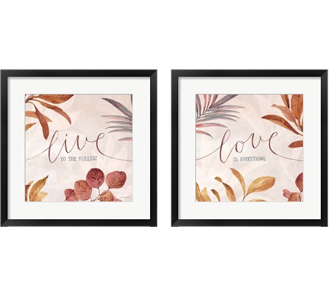 Terra Inspiration 2 Piece Framed Art Print Set by Lisa Audit