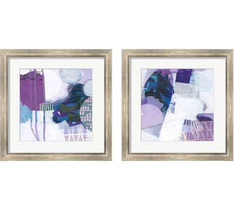 Abstract Layers 2 Piece Framed Art Print Set by Kathy Ferguson