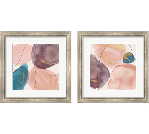 Petal Passion 2 Piece Framed Art Print Set by Beth Grove