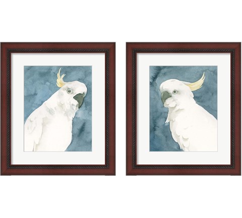 Cockatoo Portrait 2 Piece Framed Art Print Set by Emma Caroline