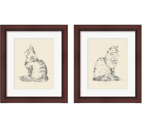 House Cat 2 Piece Framed Art Print Set by Jacob Green