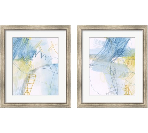 Mara  2 Piece Framed Art Print Set by Sue Jachimiec