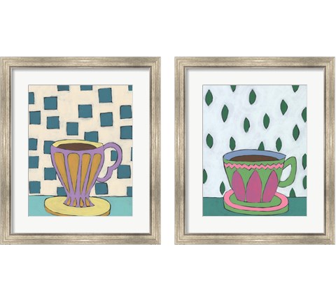 Mid Morning Coffee 2 Piece Framed Art Print Set by Regina Moore