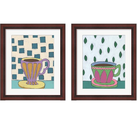 Mid Morning Coffee 2 Piece Framed Art Print Set by Regina Moore