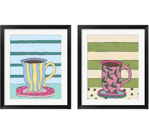 Mid Morning Coffee 2 Piece Framed Art Print Set by Regina Moore