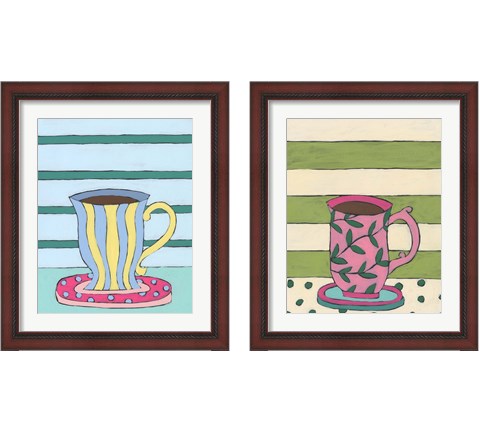 Mid Morning Coffee 2 Piece Framed Art Print Set by Regina Moore