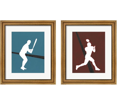 It's All About the Game 2 Piece Framed Art Print Set by Regina Moore