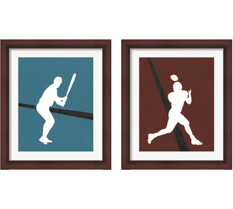 It's All About the Game 2 Piece Framed Art Print Set by Regina Moore