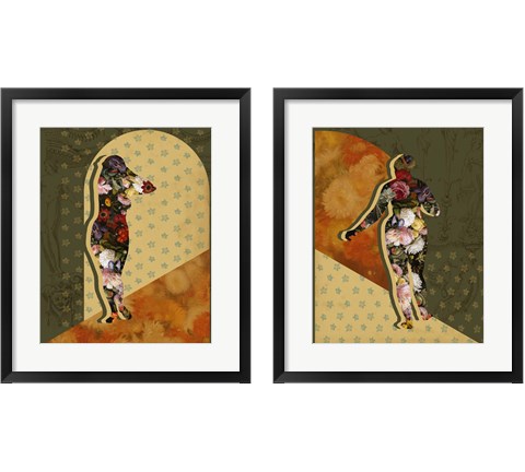 Goddess of the Flora 2 Piece Framed Art Print Set by Grace Popp