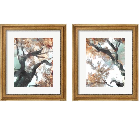 Fall Tree 2 Piece Framed Art Print Set by Alonzo Saunders