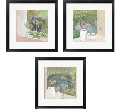 Window Plants 3 Piece Framed Art Print Set by Melissa Wang