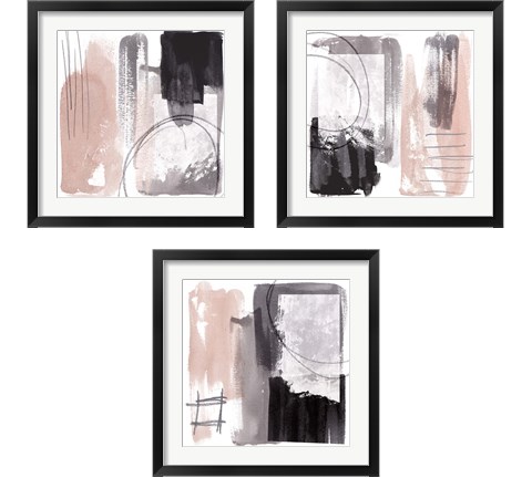 Coexistence 3 Piece Framed Art Print Set by Melissa Wang