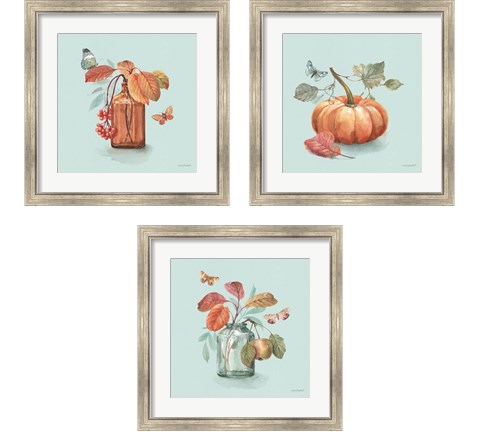 Autumn in Nature 3 Piece Framed Art Print Set by Lisa Audit