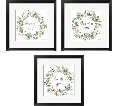 Inner Garden 3 Piece Framed Art Print Set by Lisa Audit