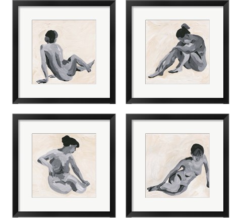 Intimity 4 Piece Framed Art Print Set by Melissa Wang