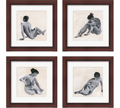 Intimity 4 Piece Framed Art Print Set by Melissa Wang