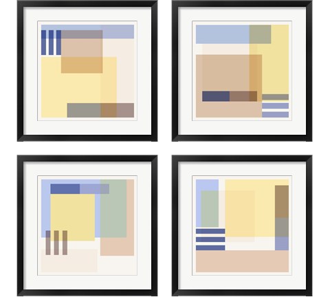 Hazy Days 4 Piece Framed Art Print Set by Melissa Wang