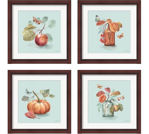 Autumn in Nature 4 Piece Framed Art Print Set by Lisa Audit