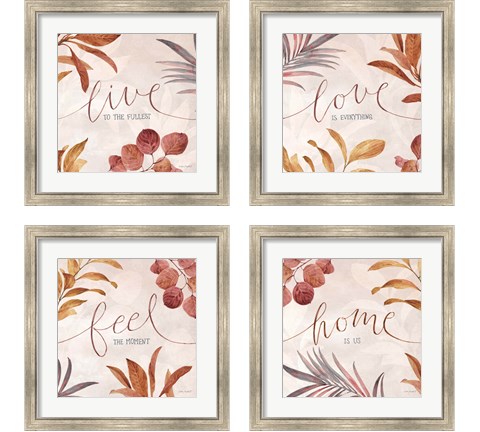 Terra Inspiration 4 Piece Framed Art Print Set by Lisa Audit