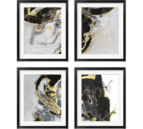 Port of Call 4 Piece Framed Art Print Set by Joyce Combs