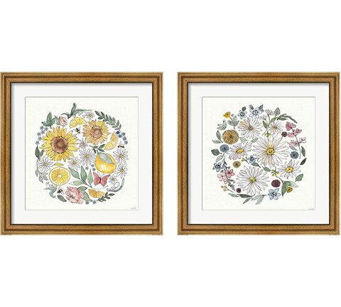 Farmhouse Flea Market 2 Piece Framed Art Print Set by Anne Tavoletti