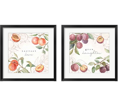 In the Orchard 2 Piece Framed Art Print Set by Silvia Vassileva