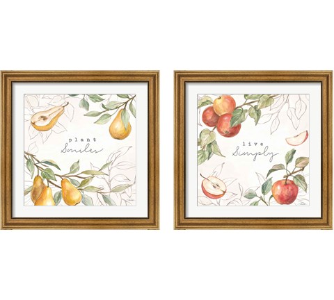 In the Orchard 2 Piece Framed Art Print Set by Silvia Vassileva